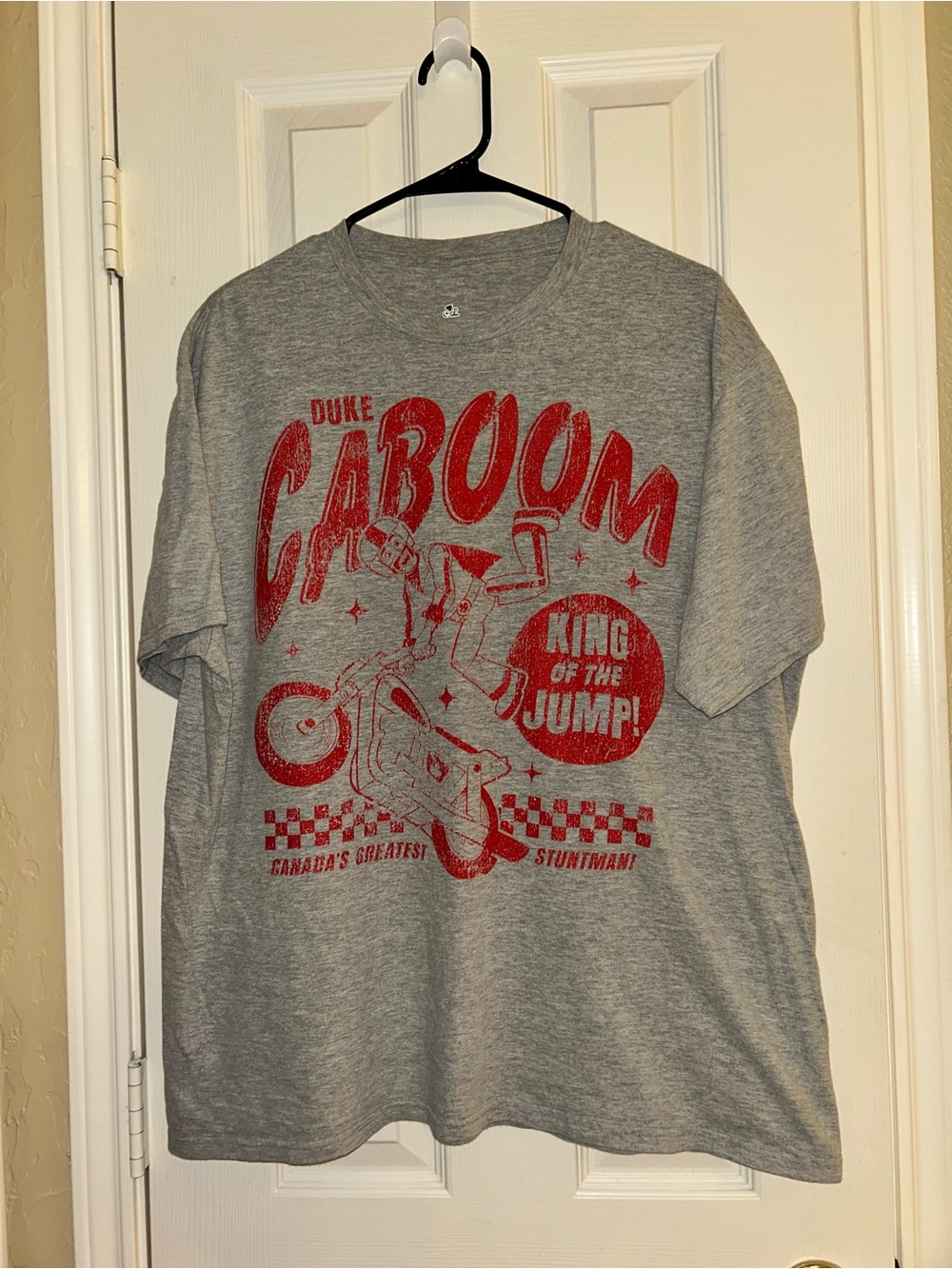 NWOT Mens Extra Large Duke Caboom King of the Jump T-Shirt